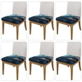 thumbnail image 2 of Honeii 3D Realistic Shark Print Square Cushion Cover with Elastic Band & Ties,Sofa Cushion Covers,Furniture Protector for Living Room,Washable Sofa Seat Slipcover-Six Piece, 2 of 7