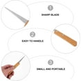 thumbnail image 4 of 2Pcs Paint Repair Set Painting Tool Art Supplies Hand Carving Tools Clay Model DIY Tool Wooden Handles, 4 of 5