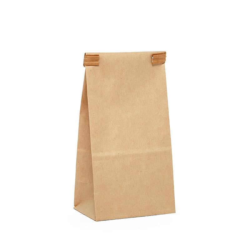 Empty Coffee Bags Kraft 1lb 41/4" X 21/2" X 10 1/2" Quantity 100 Width 2 1/2 by Paper Mart