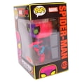 thumbnail image 6 of Funko Pop! Marvel: Blacklight Spider-Man Vinyl Figure Exclusive Black Light Edition Spiderman  Pop Only, 6 of 6