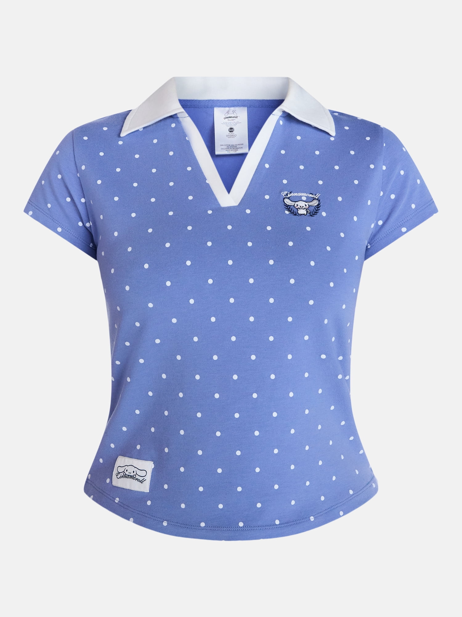 Cinnamoroll Women's Graphic Polo Shirt, Sizes XXS-XXL