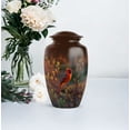 thumbnail image 6 of Cardinal Bird Funeral Urn for Adult Male – Decorative Memorial Urns for Human Ashes Man – Moon Large Urns for Mom and Dad – Burial Urn for Ashes for Daughter and Son – 10 Inch, 4 Keepsake, 6 of 7
