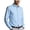 Blue, variant on Deago Men's Dress Shirts Solid Long Sleeve Stretch Wrinkle-Free Wedding Formal Shirt Business Casual Button Down Shirts (Gray, S)