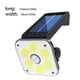 thumbnail image 2 of Matsuzay Luz LED solar Lámparas de detección de cuerpo profesional Lámpara de sensor potente impermeable al aire libre Accesorio de Iluminación y accesorios 54 COB, 2 of 6