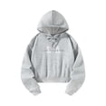 thumbnail image 2 of Sudaderas con capucha informales para mujer, jersey con cordón, ropa deportiva, ropa de gimnasio para mujer, para oficina, fiesta, pesca L, 2 of 8