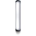 thumbnail image 3 of Womens 10K White Gold, 4mm Slightly Domed Standard Comfort-Fit Wedding Band (sz 6), 3 of 3