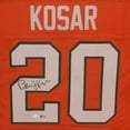 thumbnail image 2 of Bernie Kosar Autographed Miami (Orange #20) Custom Jersey - JSA, 2 of 3