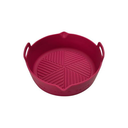 

Air Fryer Silicone Mat with Handle Reusable Air Fryer Oven Accessory