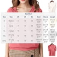thumbnail image 3 of thefmos Women Plus Size Fall Winter V Neck 3/4 Sleeve Knitted Pullover Tops Solid Color Casual Loose Chic Blouses for Daily Wear Cozy Sweaters, Pink L, 3 of 7