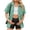 Green, variant on Womens Acid Wash Short Sleeve Shirts with Button Down Front Pocket,Loose Fit Summer Casual Daily Style Tops Gray S