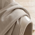 thumbnail image 5 of NICETOWN 100% Blackout Linen Curtains, Natural, 52" W x 84" L, 2‑Panel Set, 5 of 9