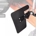 thumbnail image 4 of Trailing Arm Mud Flap, High Durability Rear Trailing Arm Guard 7in X 10 7/8in with Steel Brackets for Maverick X3, 4 of 7