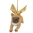 thumbnail image 2 of Design Toscano Honor the Pooch: Pug Holiday Dog Angel Ornament, 2 of 8