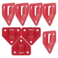 thumbnail image 3 of MOVTOTOP Support Mural pour Extincteur en Fer pour Usage Domestique Couleur Rouge Stable et Durable 8 Pcs, 3 of 7