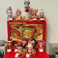 thumbnail image 4 of New Loong Presents The Treasure Sereis Hirono Molly Labubu Domoo Pucky Anime Figure Model Decoration Toys, 4 of 5