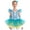 Blue, variant on TSSOE Kids Girls Sequin Ballerina Skirted Leotard Swan Lake Ballet Dance Tutu Princess Dress with Hair Clip Cuffs Set Blue 5-6