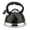 Black, variant on Whistling Brown Tea Kettle 3 Liter Stainless Steel - Induction Compatible Teapot with Ergonomic Handle, 12-Cup Capacity for All Stovetops
