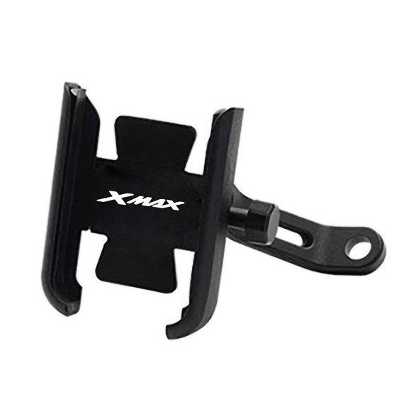 For Yamaha Xmax300 Xmax400 Xmax X Max 125 250 300 400 Motorcycle Accessories Handlebar Phone Holder Gps Stand Navigation Bracket| | Size Mirror type Black
