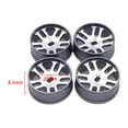 thumbnail image 4 of 12 Uds 1:28 Neumáticos de de Rueda para 284131 K969 Accesorios de Maletero Hugo Llanta de cubo de rueda de coche RC, 4 of 10