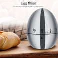 thumbnail image 2 of Uadme Minuterie d'oeufs Minuterie d'oeufs en Acier Inoxydable Minuterie de Cuisine d'oeufs pour Les Outils de Cuisine pour Enfants, 2 of 8