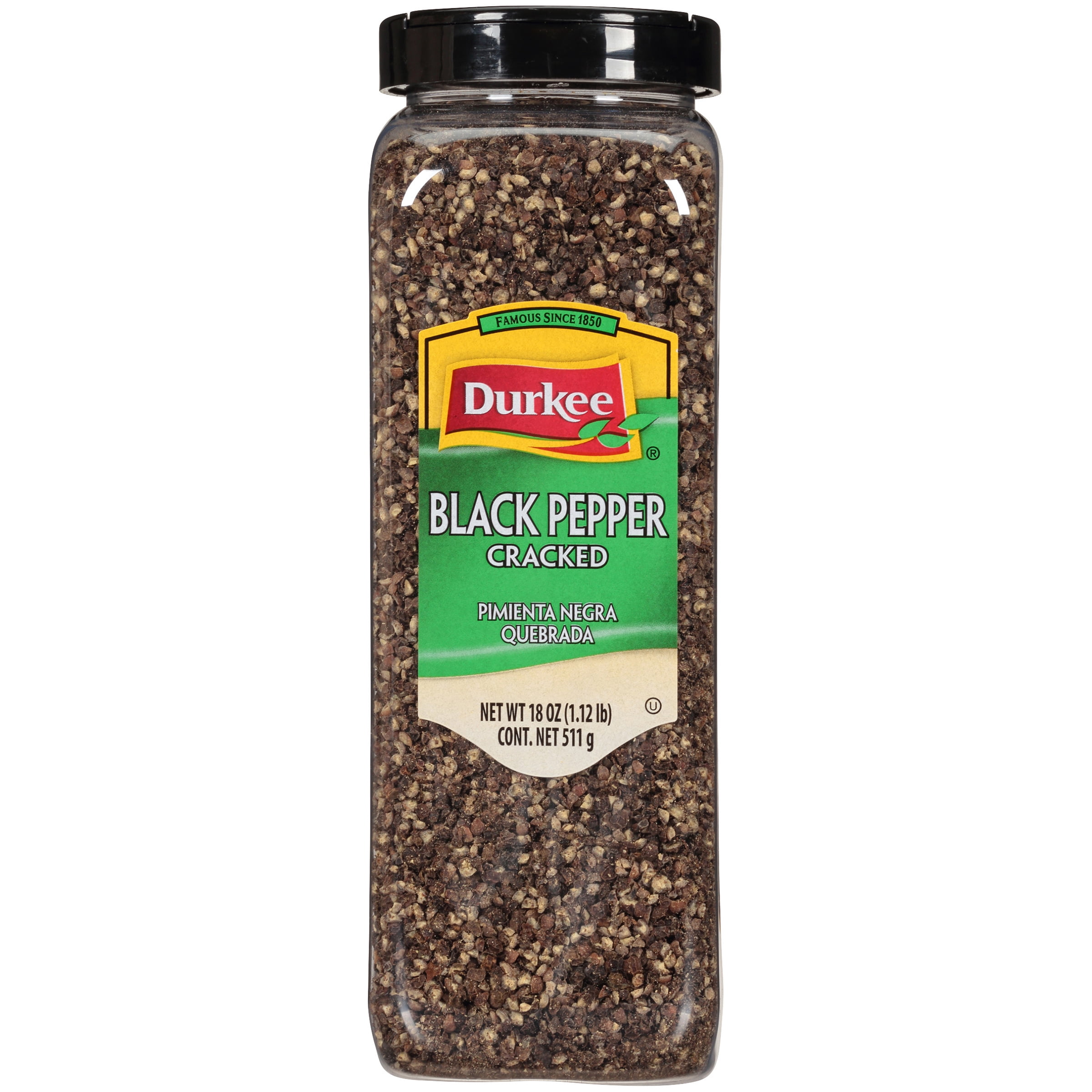 Durkee® Cracked Black Pepper 18 oz. Shaker