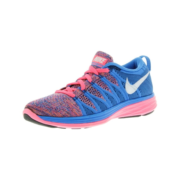 Nike - Nike Women's Flyknit Lunar2 Pink Flash / White - Photo Blue ...