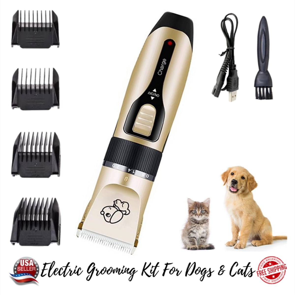 quiet electric dog clippers