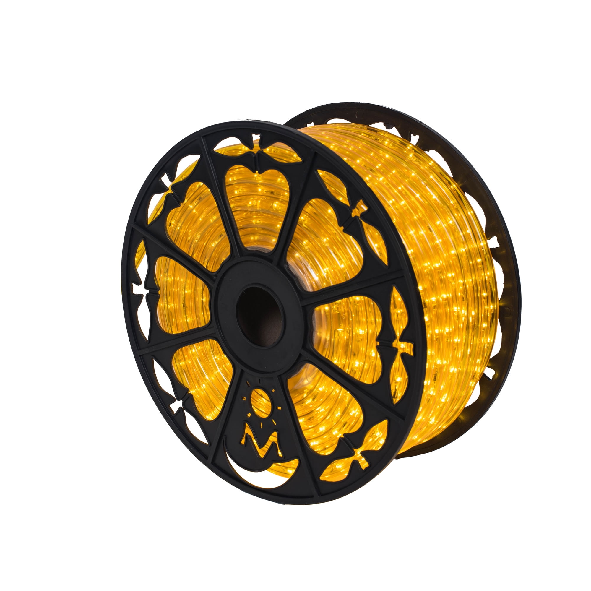 150' x .5" Yellow LED Rope Light 120V