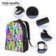 thumbnail image 5 of Fotbe Graffiti Pineapples Mochila de Viaje para Laptop, Mochila Ejecutiva Delgada y Resistente 15.6", 5 of 8