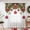 Color8, variant on SPEKSEE 1Pc Christmas Sheer Curtain, Merry Christmas Snowy Scene Rod Pocket Voile Drapes, Window Curtain Voile Draperies for Kitchen Bedroom Living Room Yard