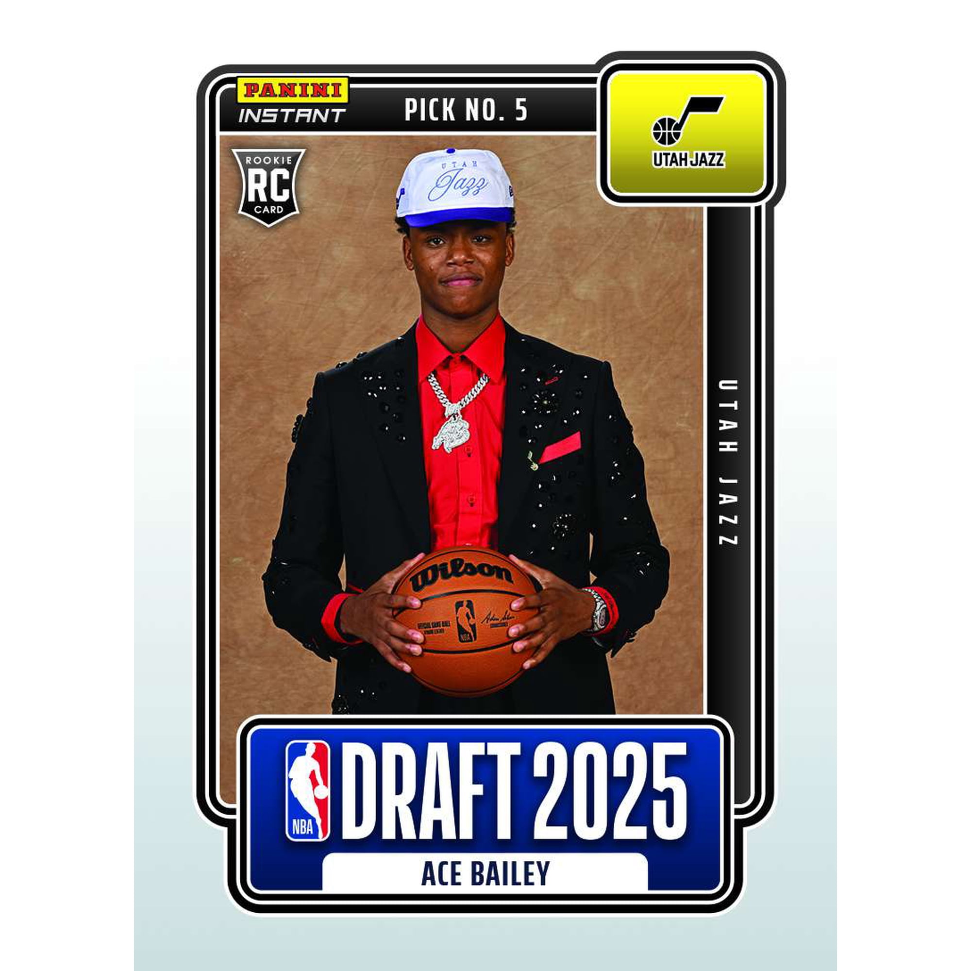 NBA 2025-26 Instant Draft Night Basketball Ace Bailey #5 [Rookie]