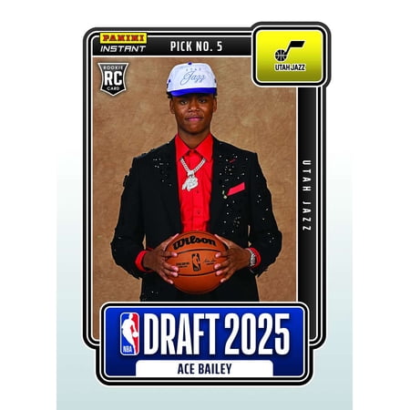 NBA 2025-26 Instant Draft Night Basketball Ace Bailey #5 [Rookie]