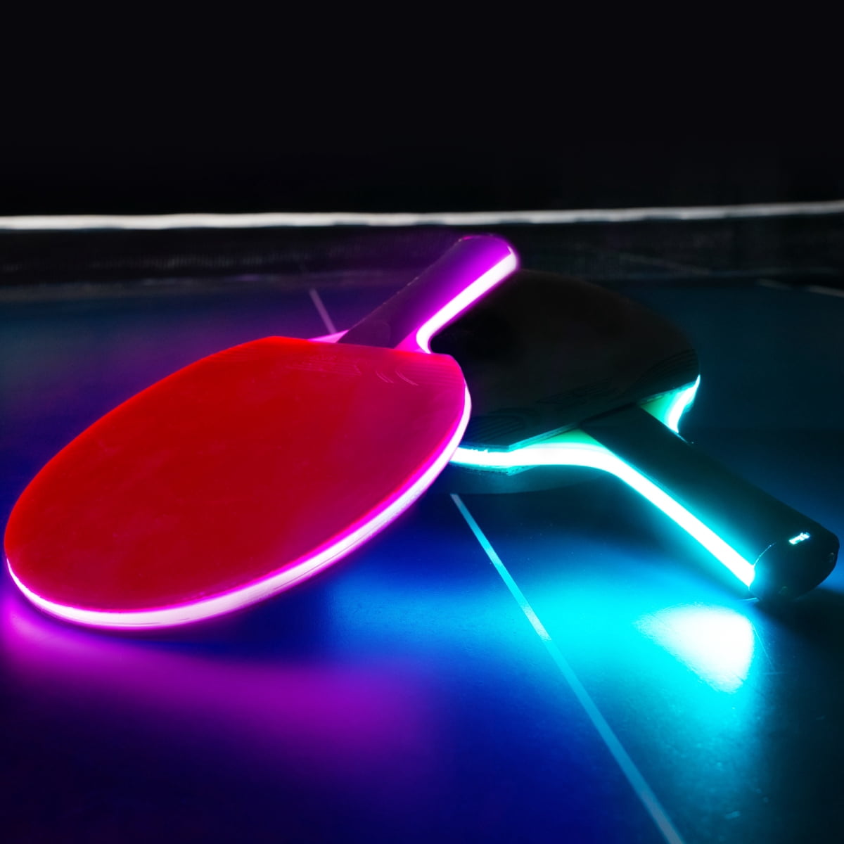 Brightz PaddleBrightz LED Glow Table Tennis Paddle for Night Play