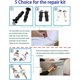 thumbnail image 2 of vis Pour Sige De Toilette 3 Paires Ensemble De Fixation Universel De Sige De Toilette Avec Vis Accessoires Vis De Fixation De Couvercle De Toilett, 2 of 5