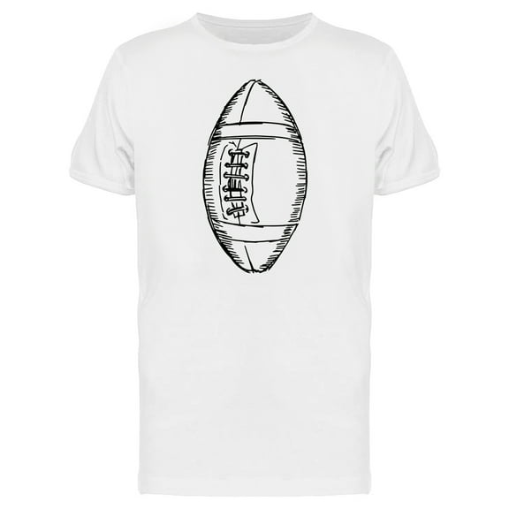 Football Doodle T-Shirt Men -Image by Shutterstock, Male Small