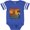 Football Blue and White, variant on Inktastic Barcelona Cityscape Artwork Boys or Girls Baby Bodysuit