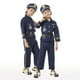 thumbnail image 2 of Disfraz de policía para niños, conjunto de cosplay para fiesta de Halloween, disfraz de actuación de Interpol para niños, 2 of 5