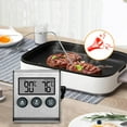 thumbnail image 4 of Oven Thermometer, Kitchen Sugar Baked Food Thermometer Timer Alarm Oven Meat Barbecue Electronic Thermometer, 4 of 5