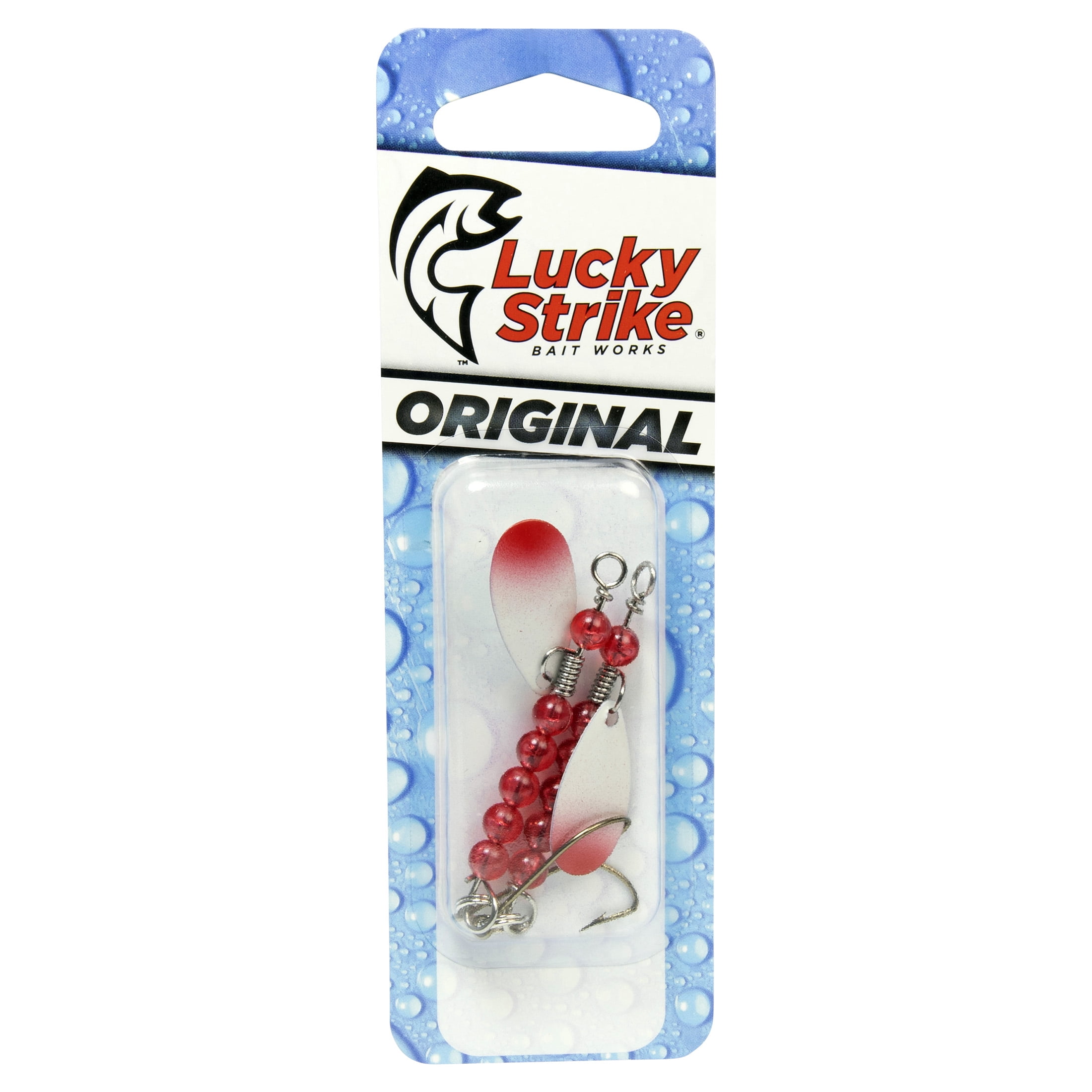 Lucky Strike X-720100-332 Victor Spoon Nickel/Copper 2Pk, LUCKY STRIKE VICTOR SPOON