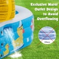 thumbnail image 4 of Infans Inflatable Swimming Pool Duck Themed Kiddie Pool w/ Sprinkler for Age 3+, 4 of 7