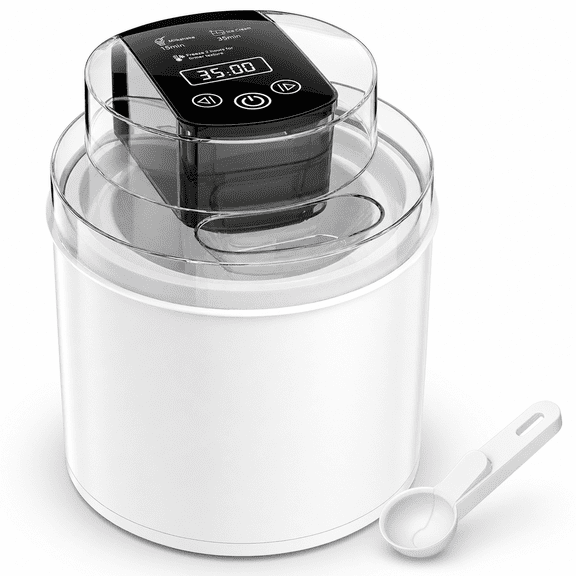 2.1 Quart Ice Cream Maker, For Gelato Sorbet Frozen Yogurt