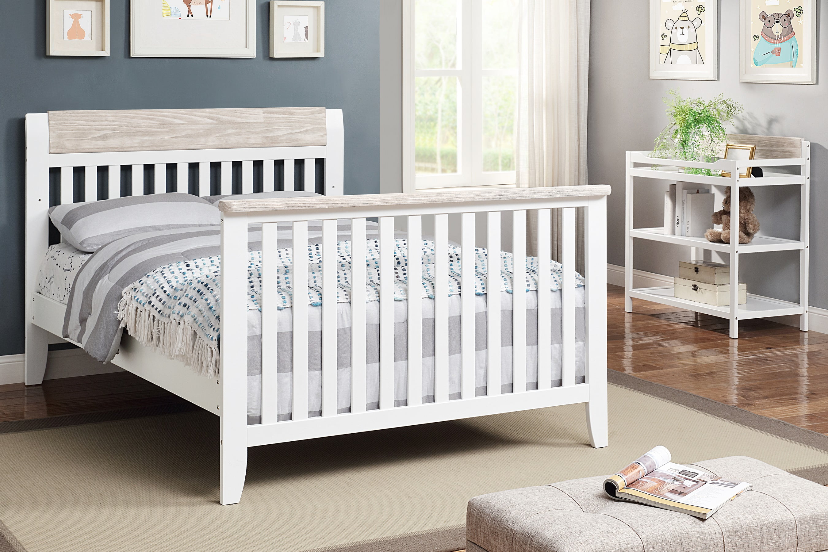 Suite Bebe Hayes Changing Table, White/Natural