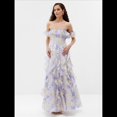 thumbnail image 4 of Vestidos Largos de Verano para Mujer, con Hombros Descubiertos, Florales, con Volantes, para Playa, Estilo Bohemio, para Invitada de Boda L, 4 of 9