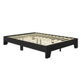 thumbnail image 6 of Boyd Sleep Lugano Full Black Platform Bed Frame, Modern No Headboard Design, Easy Assembly, 6 of 6
