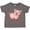 Charcoal Grey, variant on Inktastic Cute Pig Boys or Girls Toddler T-Shirt