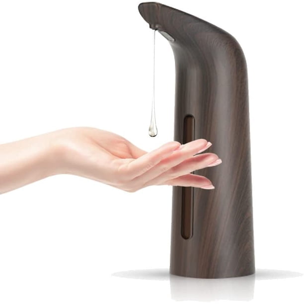 Dispensador automático de jabón sin contacto, dispensador automático de jabón líquido, dispensador de jabón manos libres para cocina, baño, hotel, dispensador automático de jabón con sensor impermeabl