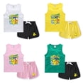thumbnail image 2 of Ropa de bebé Pokemon Pikachu, chándal informal, ropa de algodón puro, camisetas de verano para bebés y pantalones para niños, ropa deportiva Ou qym unisex, 2 of 2