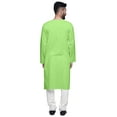 thumbnail image 3 of Atasi Chemise KurtaForMen en Coton à Manches Longues Col Rond, 3 of 5