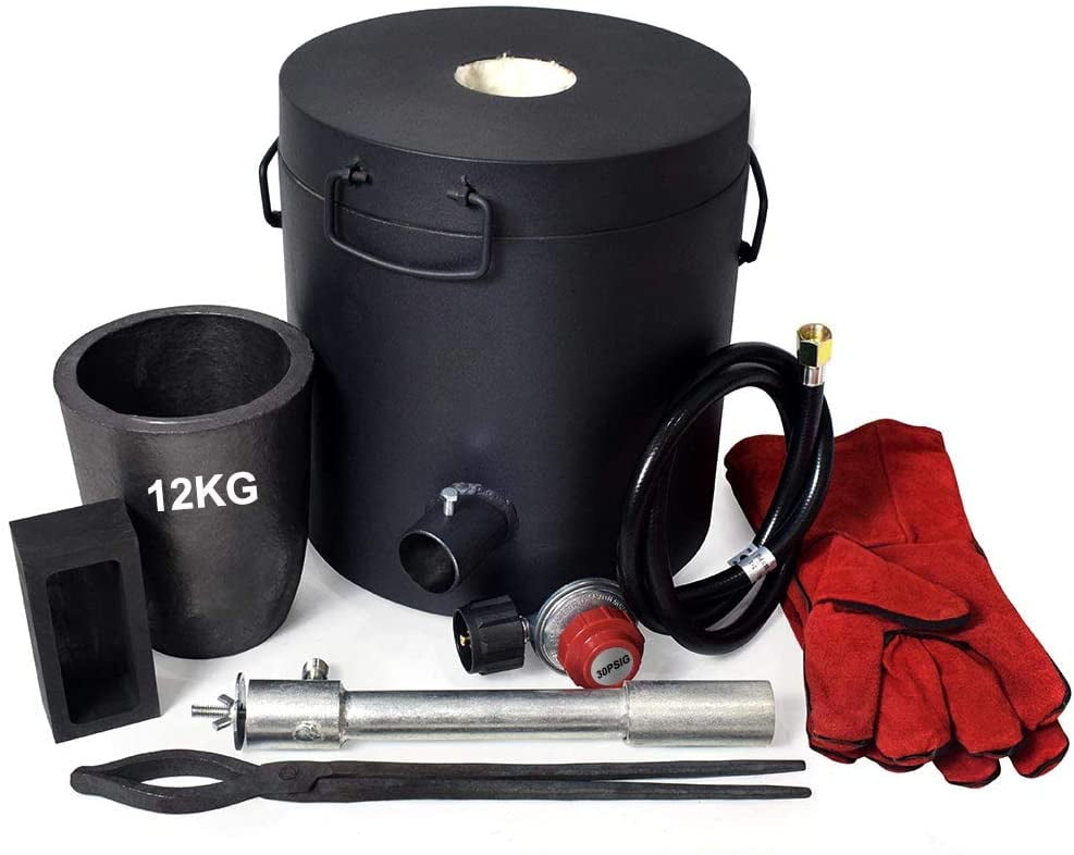 Kit Fornace A Propano Da 28 Libbre/12,8 Kg Con Crogiolo E Pinze - Foto 10