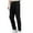 Black, variant on Men's Casual Pants Lightweight Hiking Trousers with Elastic Waist and Long Straight Leg Jogging Trousers for Daily Casual Wear Blue XL